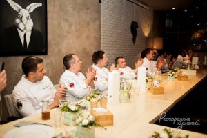 2-й гастрономический ужин 13 Chefs / 13 Шефів 15.05.2017 